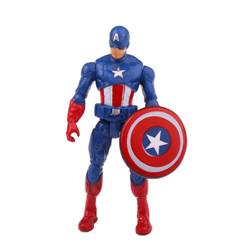 Marvel Avengers Super Hero Captain America Incredible Hulk Kid Action Figure Toy