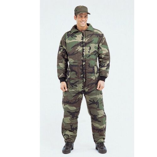 WINTER COVERALLS INSULATED Cold Snow Ice Over Clothing SIZE S,M,L,XL,2X,3X,4X,5X 