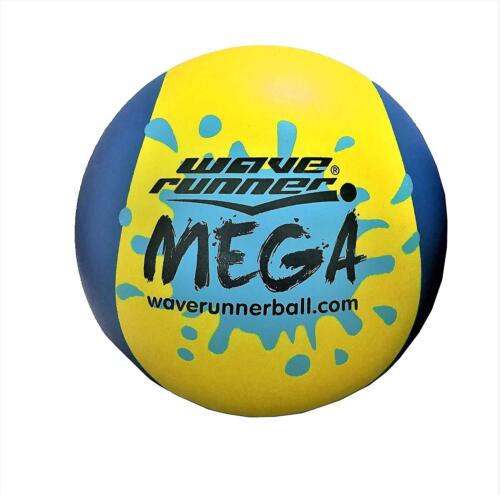Wave Runner Water Ball Mega Sports 2-Tone Hydro Bouncing #1 Skipping Ball 