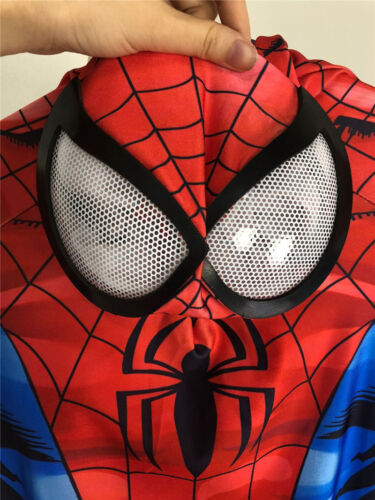 Ultimate Spiderman Costume One-piece Jumpsuit Adult Cosplay Zentai Halloween 