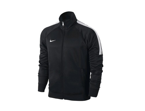 chaqueta negra nike hombre