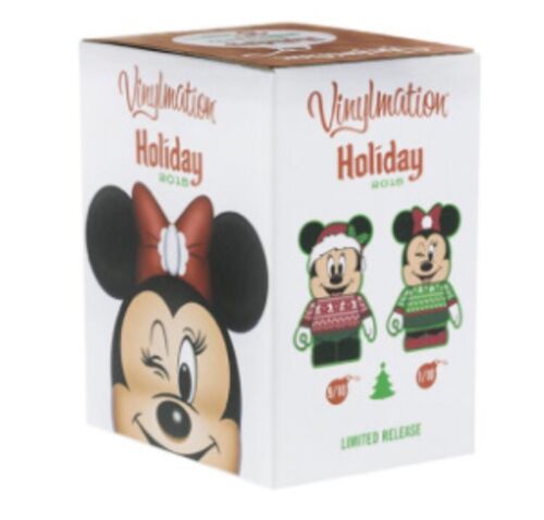 NEW Disney Vinylmation Holiday 2015 Eachez Mystery Blind Box Mickey or Minnie