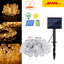 30 LED Solar Lichterkette Lichterkette Party Garten Dekobeleuchtung Licht Außen