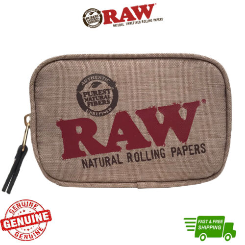 RAW Smell Proof Bag Smokers Zip Pouch Odour Protection 3 Sizes Smell Free 