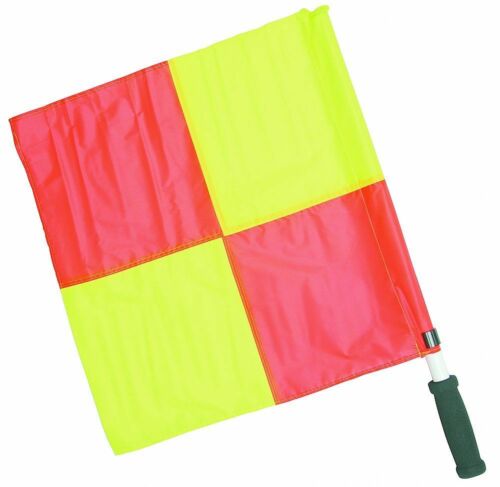 V3Tec Fußball Linienrichterfahnen gelb rot 