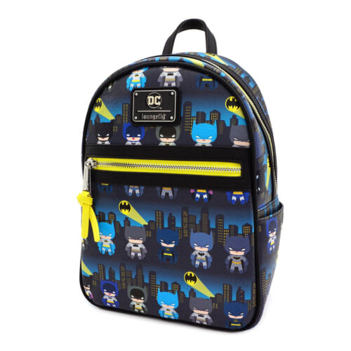 Loungefly Batman 80th Chibi Mini Backpack NEW Bag School