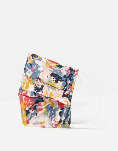 Joules Mujer no Medical Face que cubre-Azul Floral-Talla