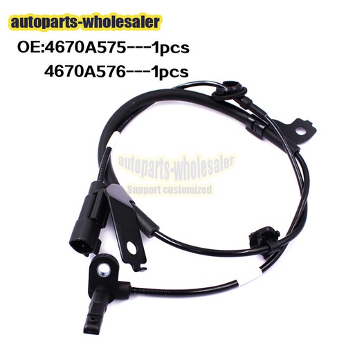 For Mitsubishi Lancer Outlander Set 2 ABS Wheel Speed Sensor Front Left /& Right