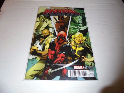 2015 Deadpool #13 Power Man & Iron Fist Variant Marvel NM Comics Book 