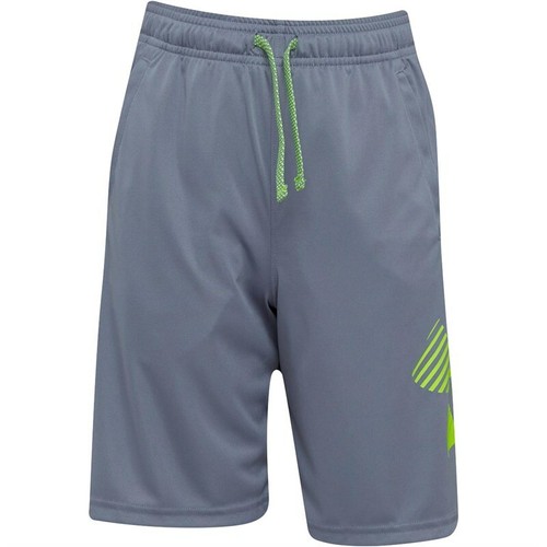 Sizes From 6-20 Years Under Armour Boys Renegade Solid Grey Shorts NEW