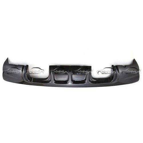 For BMW E46 M3 2Dr Only VORSTEINER Style Carbon Fiber Bumper Diffuser Lip 01-06