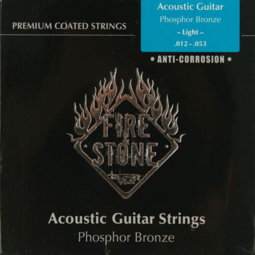 Fire/&Stone Akustik Western Gitarre Premium Coated Phosphor Bronze Saiten Satz