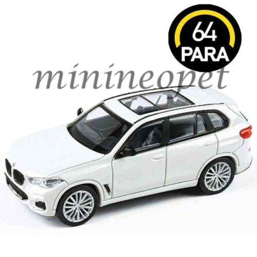 PARAGON PA-55181 PARA64 BMW X5 G05 1//64 DIECAST MODEL CAR MINERAL WHITE