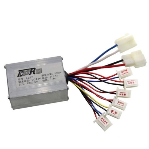 24V 250W Electric Bike Brushed Motor Speed Controller For Electric Scooter
