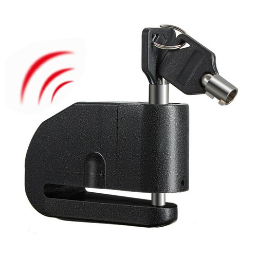 Disco Freno Moto Candado Sonido Alarmas Antirobo Seguridad Sistema para Scooter