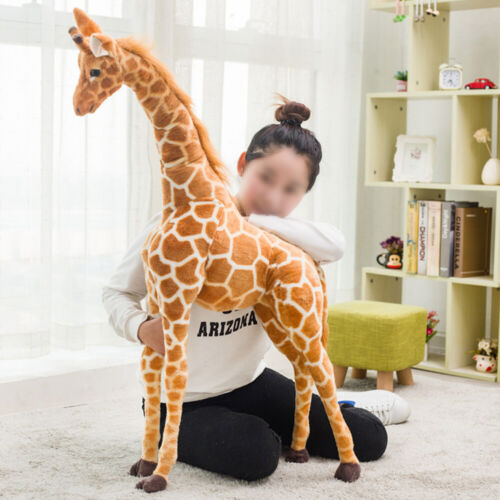 60CM Plush Giraffe Doll Large Stuffed Animals Soft Toys Gift UK Seller #TW6