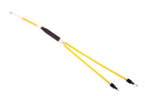 Upper Only GYRO BRAKE CABLES in YELLOW New DRIVING FORCE BMX BIKE 