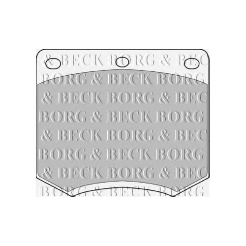 Ford Capri MK3 2.8 Super Injection Variant2 Genuine Borg /& Beck Front Brake Pads