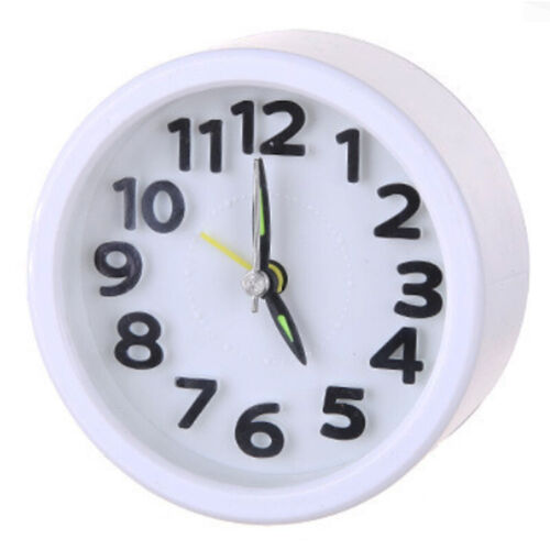 Easy To Read Alarm Clocks Time Quartz Large Number Bedside Snooze Bedroom Home