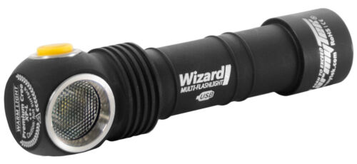armyTek LED Taschenlampe Wizard V3 Magnet USB Akku & Zubehör für Forst & THW 