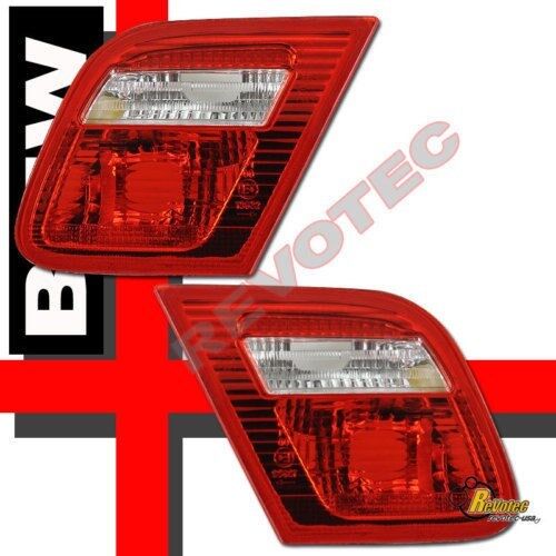 00 01 02 BMW E46 2Dr Coupe Inner Tail Trunk Lights Red Clear RH /& LH