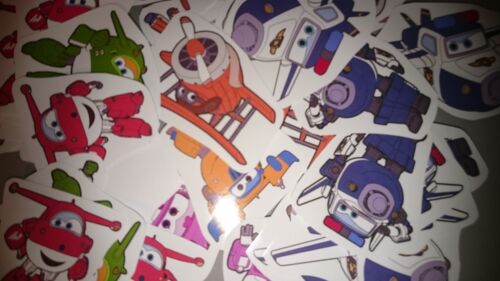 SUPER WINGS MINI STICKERS PARTY BAG FILLERS  PHOTOPAPER