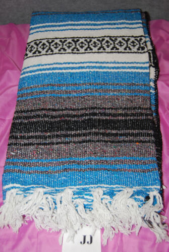 Earth Ragz Mexican Made Falsa Blanket Assorted Colors  S4261 