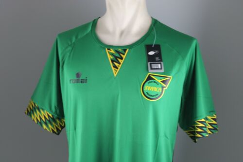 Jamaika Trikot Gr L Jamaica 2015-2016 romai Away WM jersey Shirt grün Neu 
