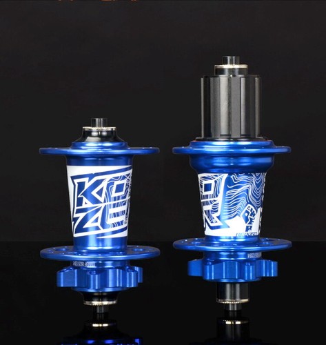 skewer Blue KOOZER MTB Bike Hubs 32H disc brake Hub 100*9 135*10mm Front Rear