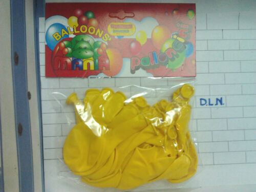 colore giallo Confezione balloons 25 palloncini gonfiabili