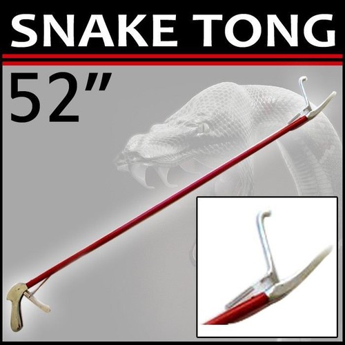 MTG52 52/" Reptile SNAKE TONGS Grabber Catcher Pro Herp COLORED Handling Tool