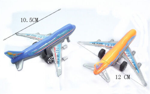 Plastic Air Bus Model Pull Back Airliner Passenger Plane Toy ZJHN