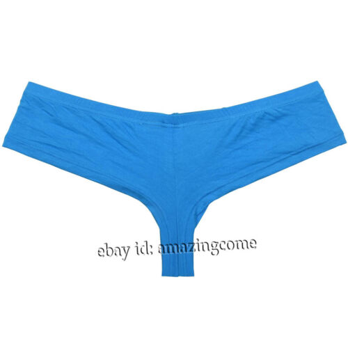 Men Thong Boxer Modal Mini Trunks Underwear Posing Brazilian Bikini Pouch Boxers 