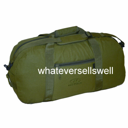 30 Ltr Cargo Sac Pour Gym Sports Holdall Voyage Vert Olive