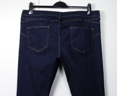 M/&S Sculpt /& Lift MID Rise SKINNY JEANS ~ Size 20 Short ~ INDIGO