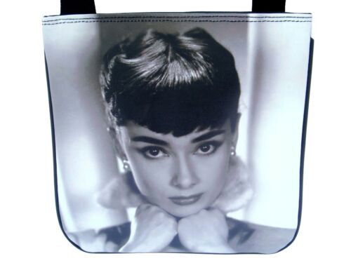 Details about   Audrey Hepburn Rare Messenger Cross Body Retro Bag Celebrity Icon Purse 