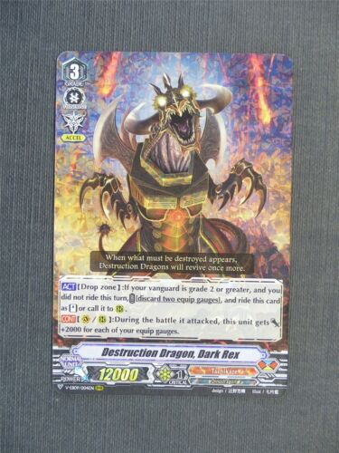 Destruction Dragon Dark Rex V-EB09 RRR Vanguard Cards #5TI