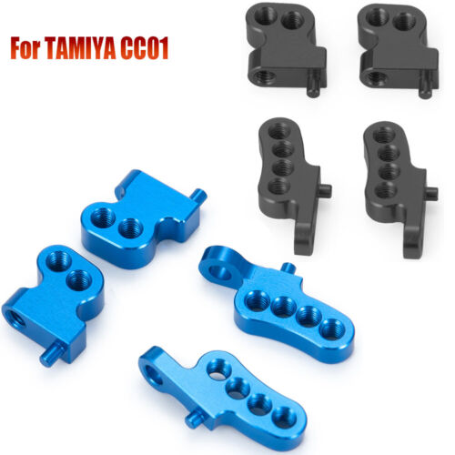 2P CNC Front Upper Rear Damper Shock Mount Kit For RC 1//10 TAMIYA CC01 CHASSIS