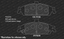 1999 2000 2001 2002 Oldsmobile Alero Max Performance Metallic Brake Pads F