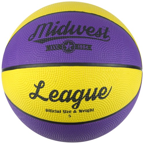 Midwest League Basketball Yellow-Purple Ball