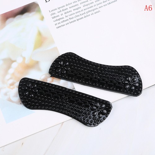 1Pair soft sticky silica gel fabric shoe pad liner back heel insert-insole TEUS