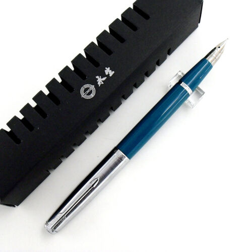 Wing Sung 601A Vacumatic Fountain Pen Silver Cap Updated Version Piston Type
