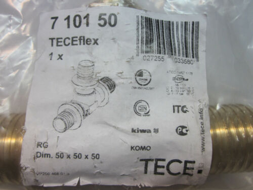 1x TECEflex 710150 T-Stück Rotguss 50 x 50 x 50 Fitting RG TECE Tstück