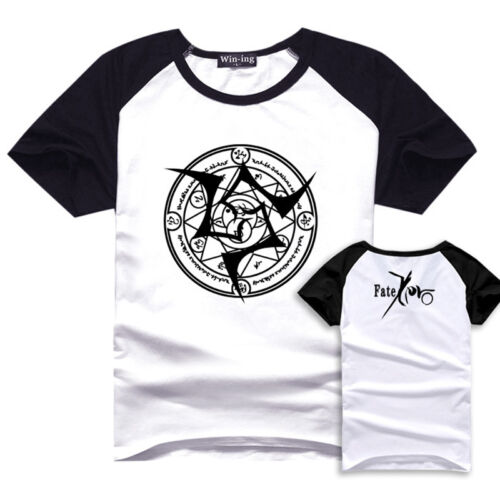 Anime Fate Zero barbare Matou Kariya T-shirts casual Basic Tee shirt Homme Tops