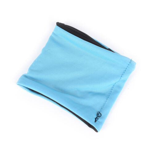 Reflective Zipper Pocket Wrist Support Wrap Cycling Sports Wristband Sweatband/'