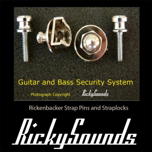 Gurt Sicherheit System für Rickenbacker Gitarre oder Bass 