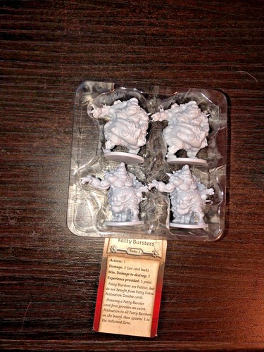 Zombicide Green Horde Kickstarter Exclusive Fatty Bursters x4