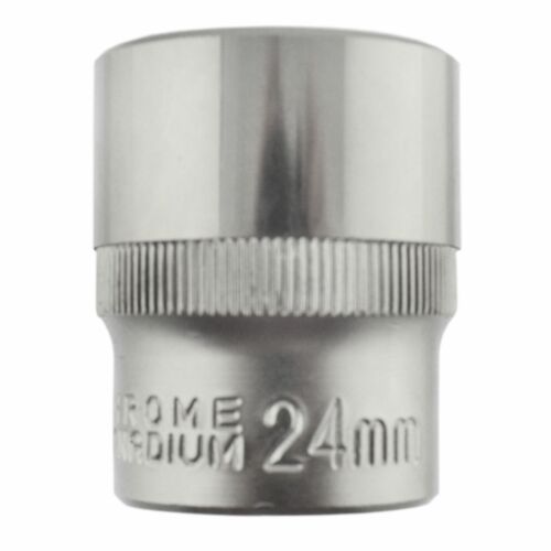 24mm 1//2/" Dr Zócalo Super Cerradura Métrico Superficial CRV Selectora Grip 6 punto TE796