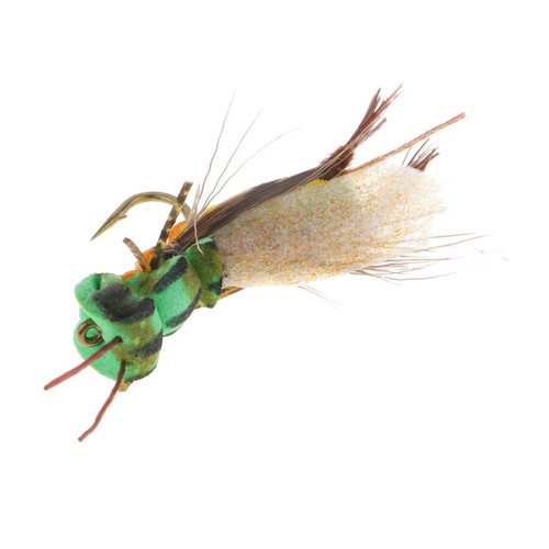 Topwater Heuschrecke Fliegenfischen fliegt künstliche Heuschrecken Köder
