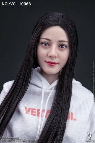 VERYCOOL 1//6 Asian Dilraba Straight Hair Carving VCL-1006B F 12/" Action Figure